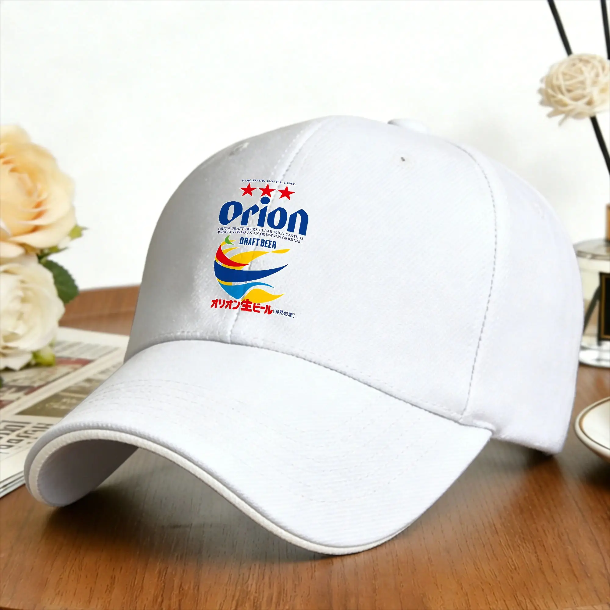 Japanese Orion Beer  Baseball Cap  Unisex Print Hip Hop Hats Dropshipping Tennis Skate Baseball Caps Gift Idea