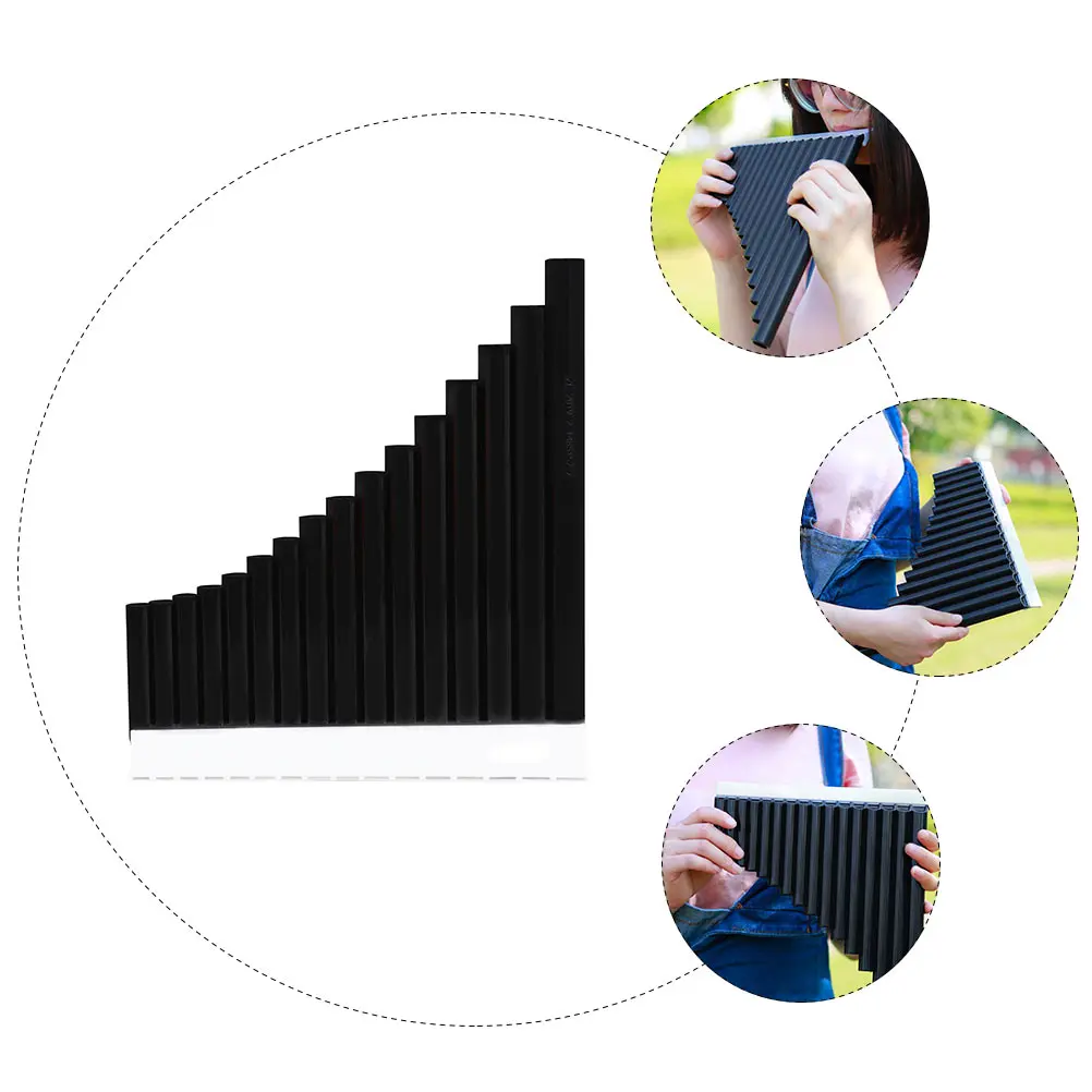 

1 set Pan Flute C Key Premium Portable Musical Instrument For Kids Students Beginners Educational Polished Surface Hand Brain