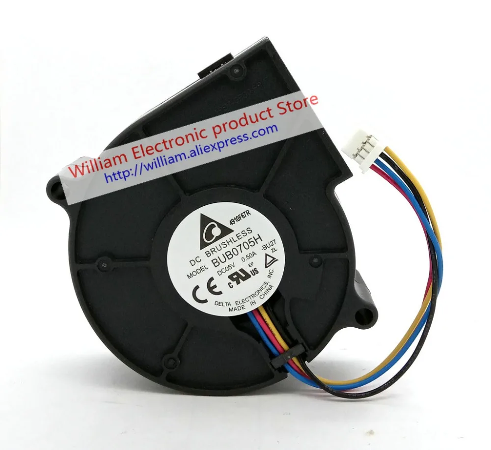 The New Cooling Fan DC5V 0.5A BUB0705H 75*30MM 4Lines FMOT-A033KKEZ