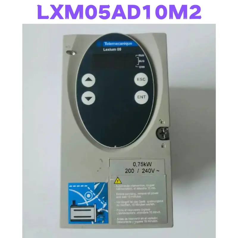 

Second-hand LXM05AD10M2 Servo Drive Tested OK