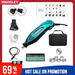 130W Mini Electric drill Engraver Rotary Tool Polishing Machine Dremel Power Tool Engraving Pen With Accessorie 6 Variable Speed