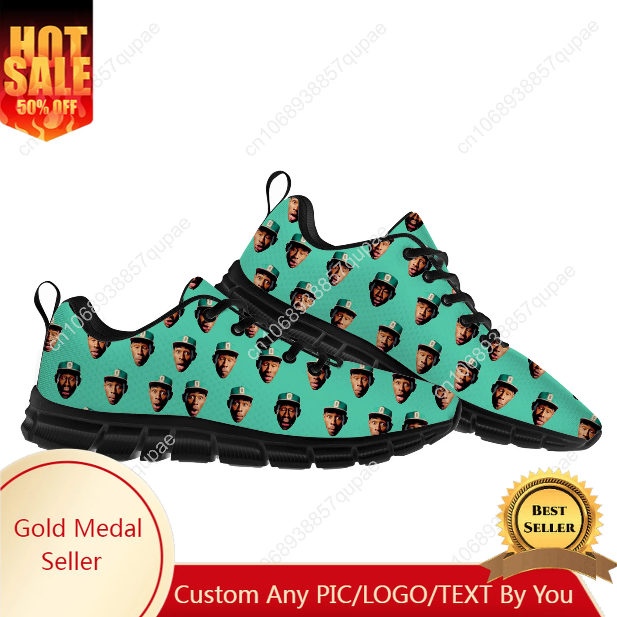 

Tyler The Creator Sports Shoes Mens Womens Teenager Sneakers Fashion Casual Custom Made Hip Hop Singer High Quality Couple Shoes