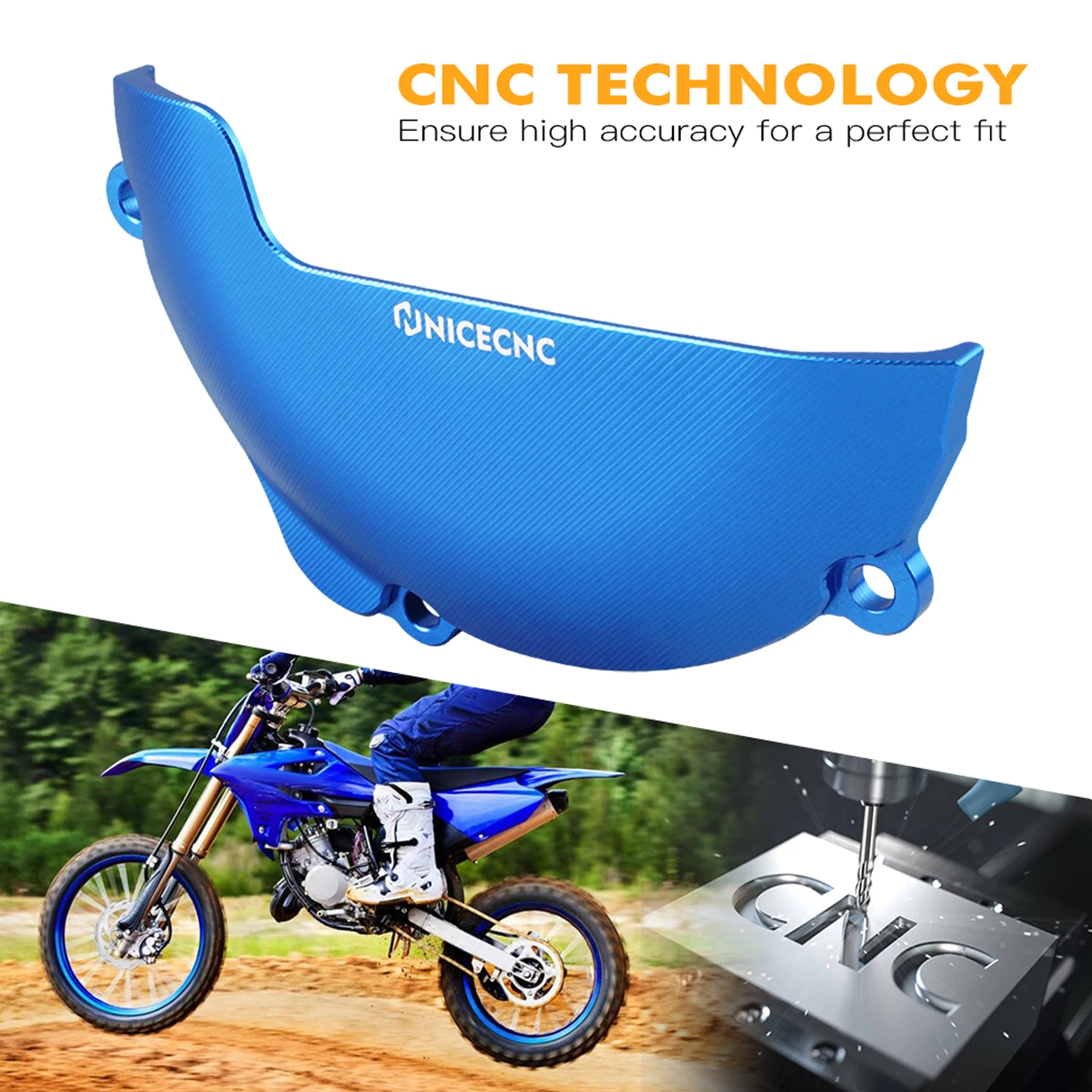 Alluminio Frizione Copertura Della Protezione Della Protezione Per Yamaha YZ85 YZ 85 2002-2023 2022 2021 2020 2019 2018 NICECNC Accessori Moto