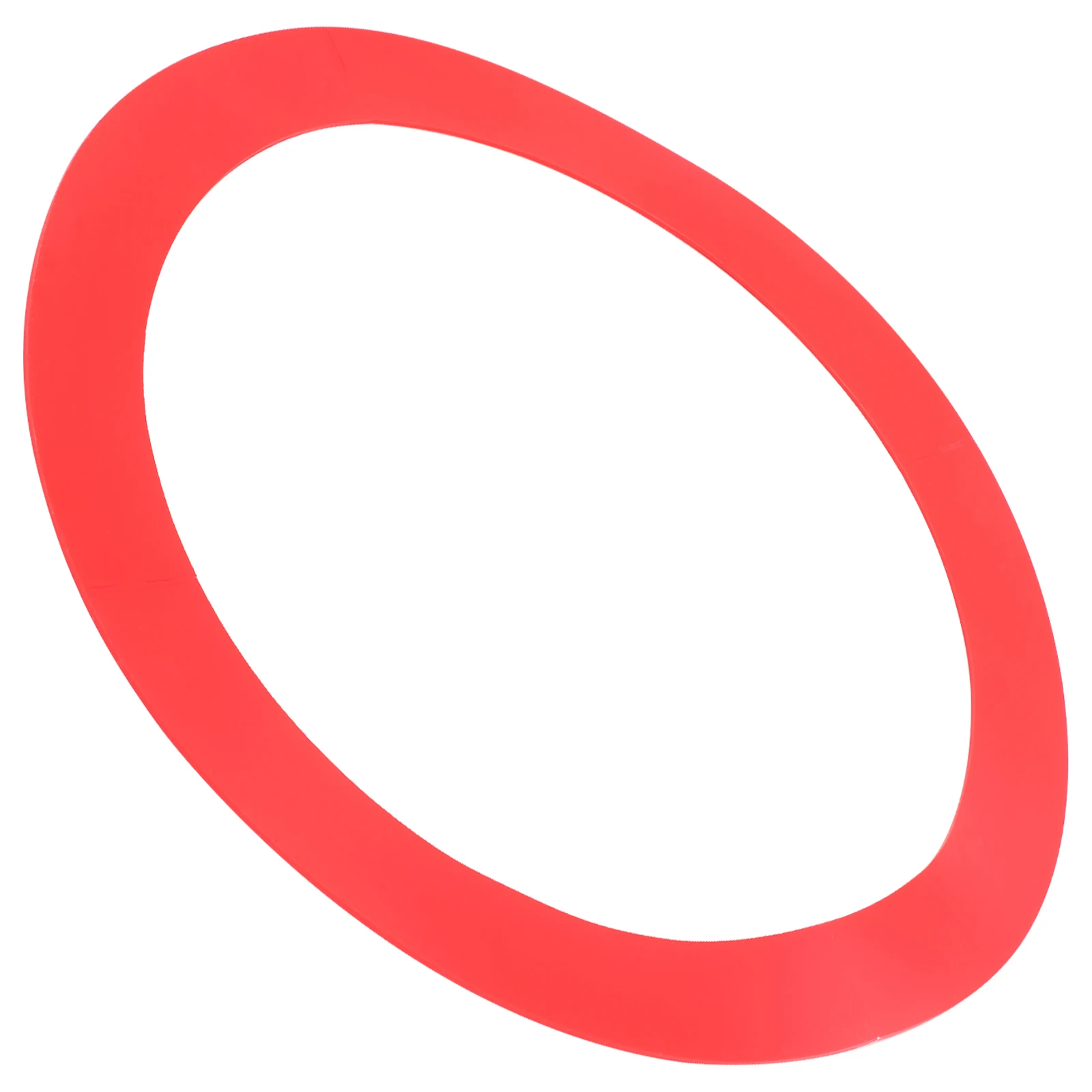 

Golf Putting Training Equipment Waterproof Silicone Practice Ring Durable Red Color Easy Locate