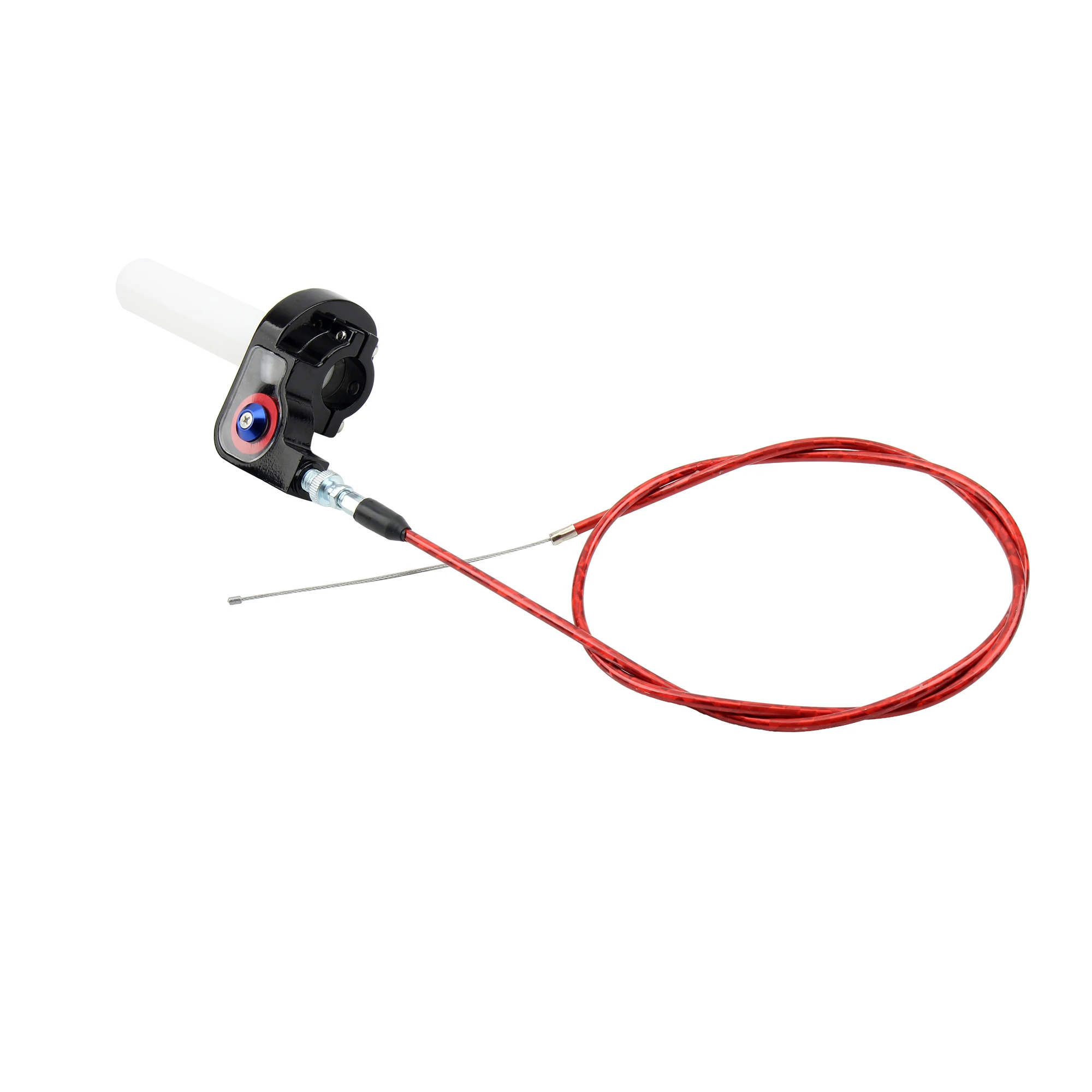 Enduro Motocross Motorrad Gaspedal Gasgriff Griffe Teile Universal 1200mm Kabel 22mm 7/8'' Dirt Pit Bike Zubehör – Detail 5