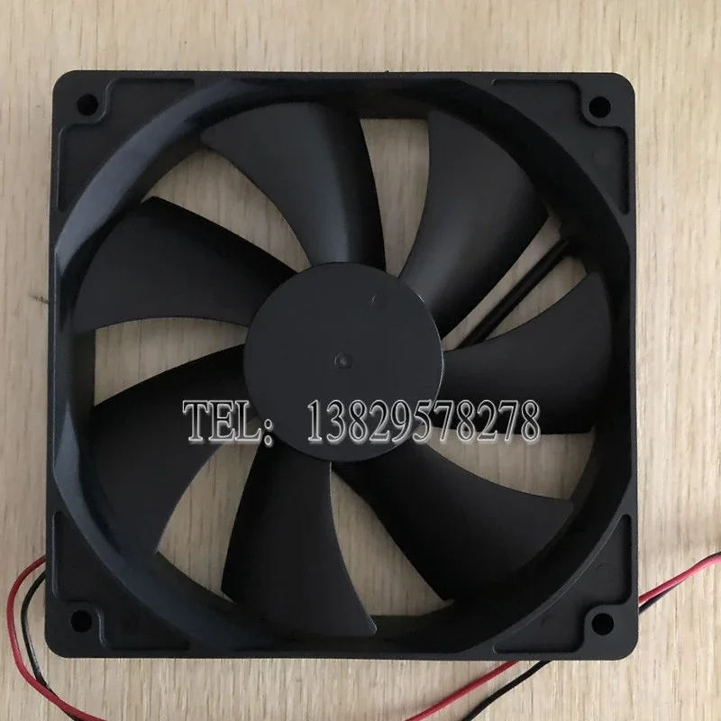 Malata D12025M24  DC 24V 0.21A 120x120x38mm 2-Wire Server Cooling Fan