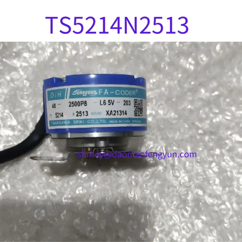 Used TS5214N2513 encoder OIH48-2500P8-L6-5V Test OK