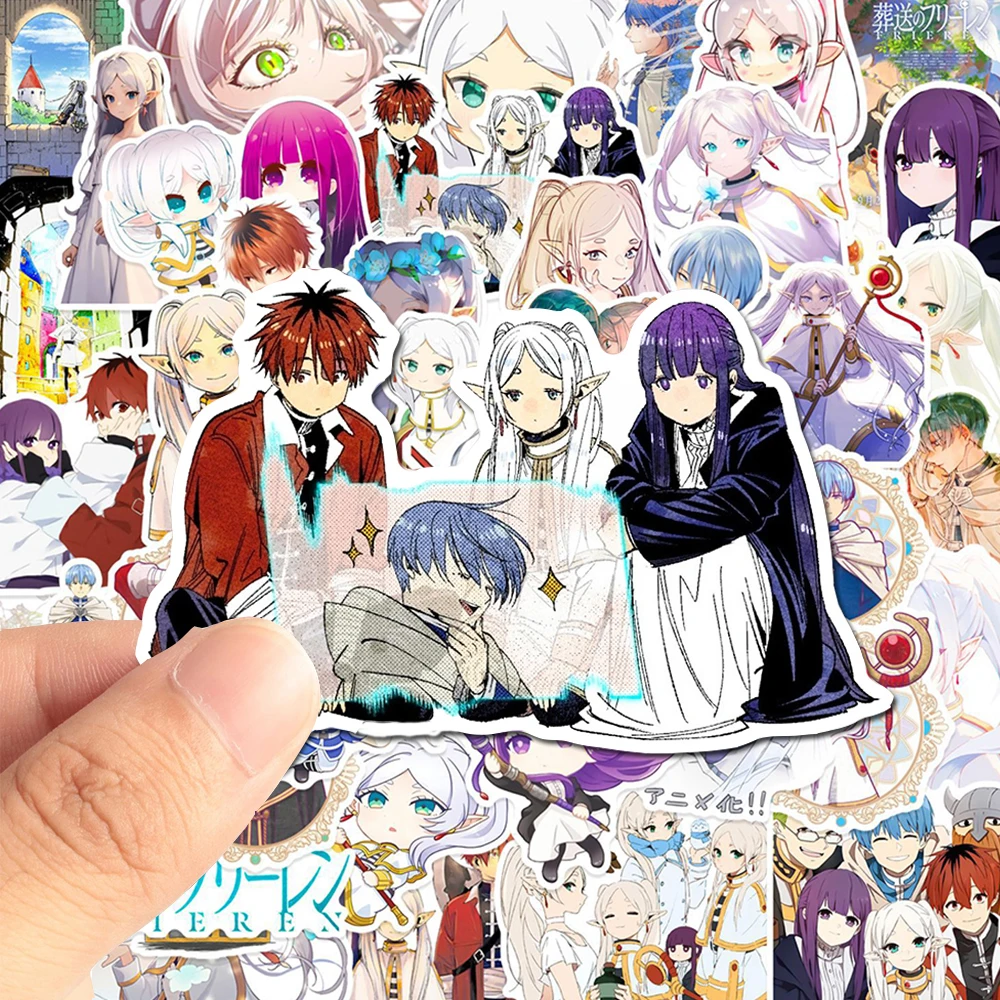 10/30/50pcs Anime Frieren Beyond Journeys End Stickers Himmel Fern DIY Suitcase Laptop Fridge Bike Cool Cartoon Sticker Toy Gift