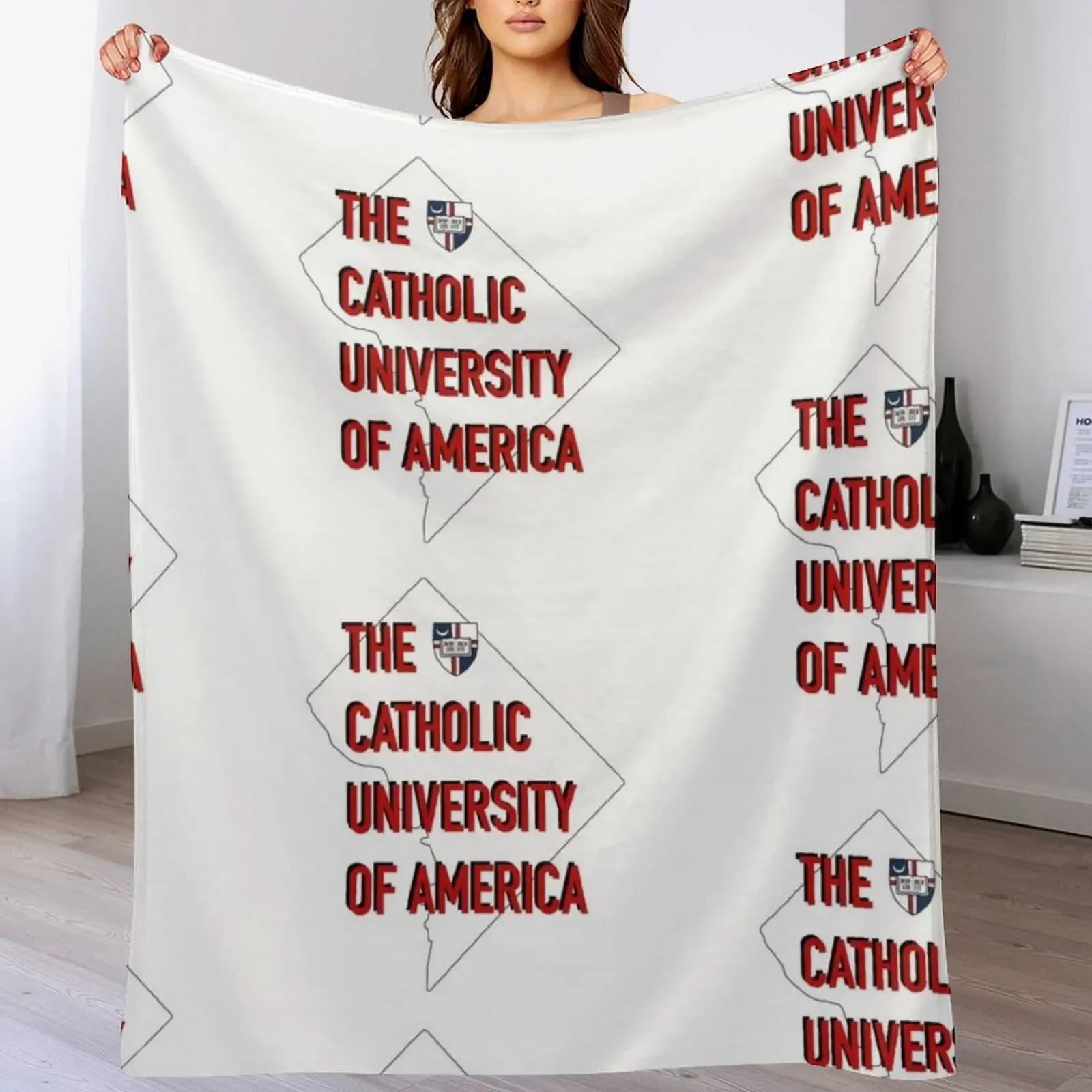 

CUA Throw Blanket Machine Washable Soft Warm Blanket