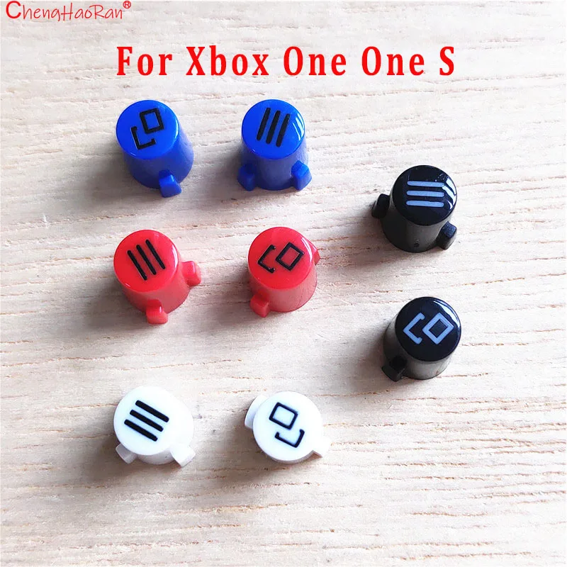 1Set For Xbox One S Slim Home Button Start Return Back Repair Part For Xbox One Gamepad Menu Guide Logo Button Function Key