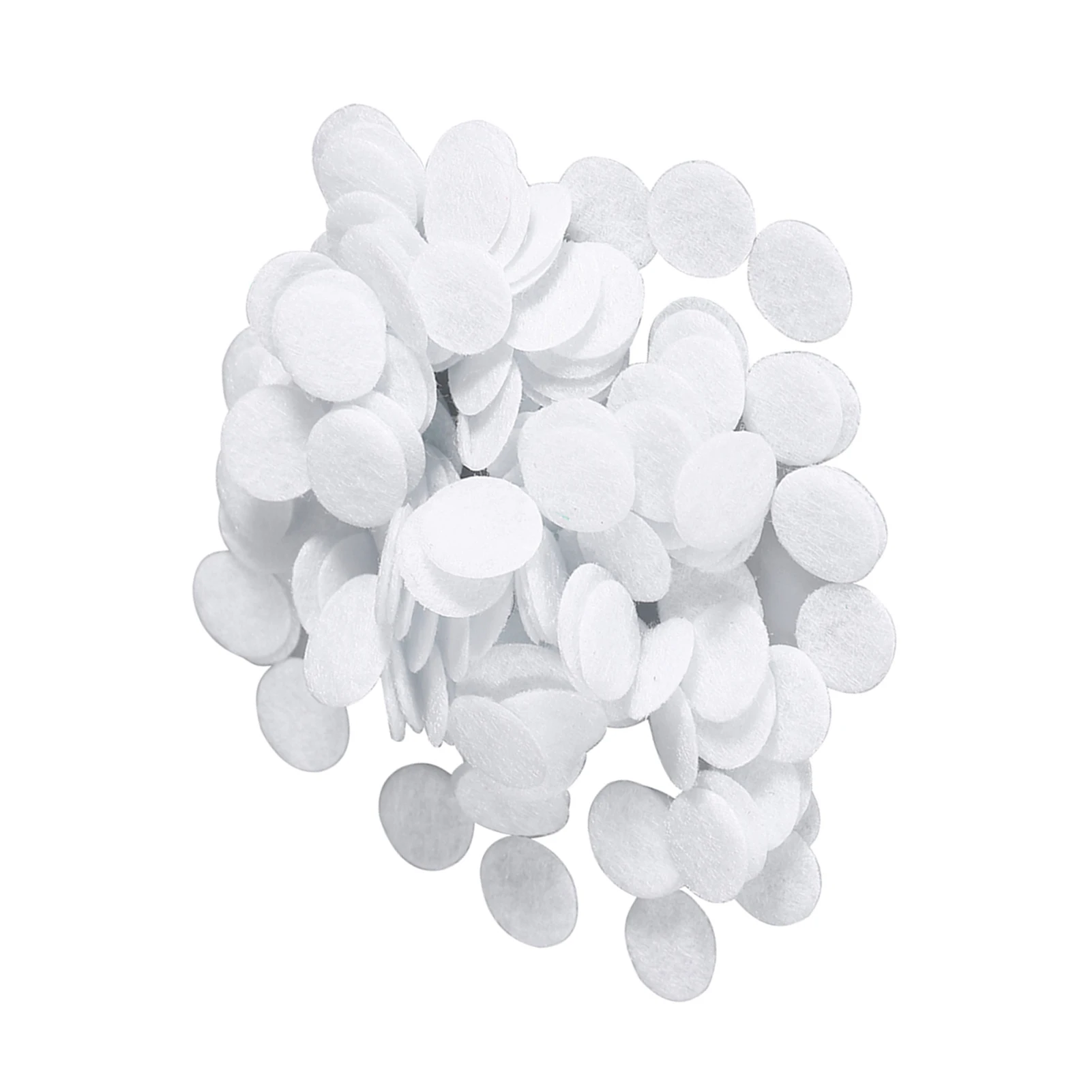 100PCS Microdermabrasion Cotton Filters Replacement 10mm For Face Care & Blackhead Removal Facial Vacuum Filters Accessories