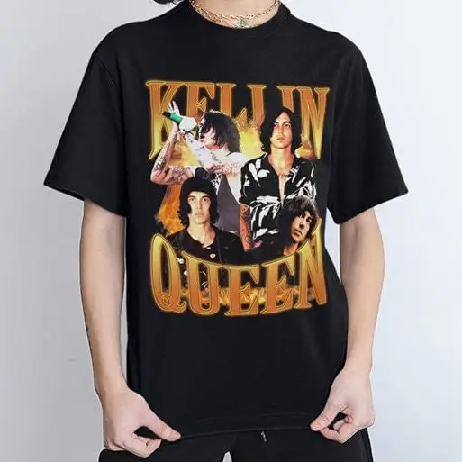 

Kellin Queen Vintage T Shirt Homage Retro 90s Sweater