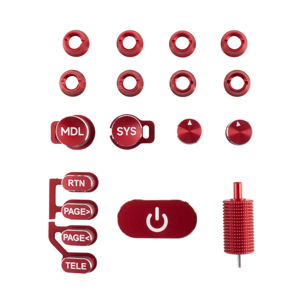 RadioMaster TX16S MK3 CNC Aluminum Button Switch Upgrade Parts Set For RC Transmitter FPV Remote Controller
