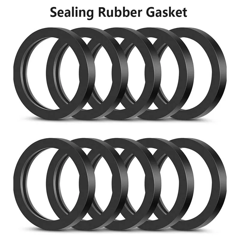 Gas Can Spout Gasket Seals Rubber Black Ring Can Gaskets Fuel Washer Seals Spout Sealing Rings Replacement Gas Gasket