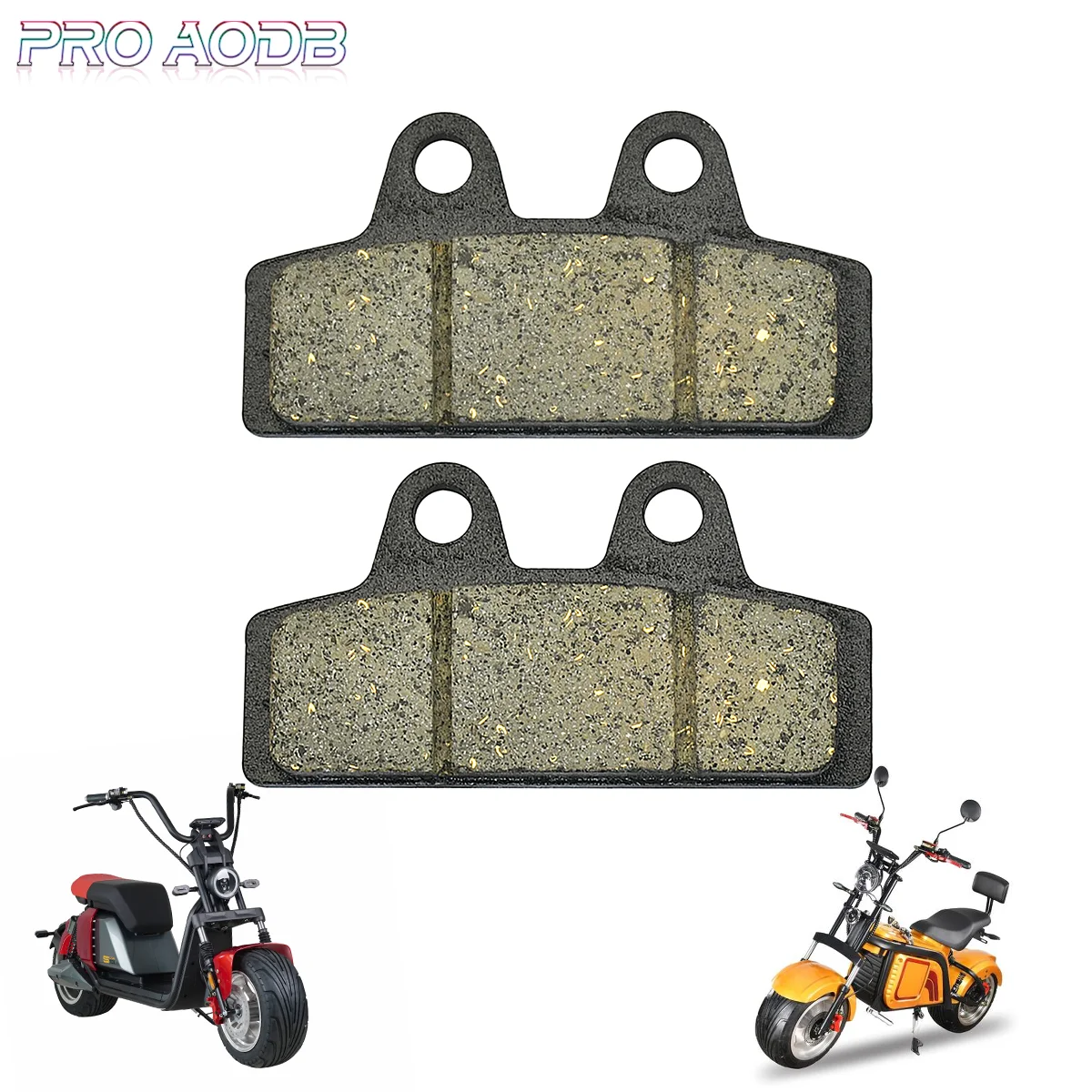 

Motorcycle Metal & Brass Alloys Front Rear Brake Pads For Citycoco Electric Bike Citycoco Electric Scooter Halei Scooter