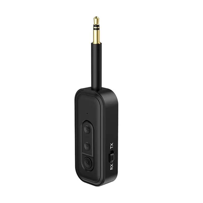 Récepteur et transmetteur Audio Bluetooth 5.3, adaptateur de musique stéréo sans fil, lecteur de carte TF, mains libres pour voi