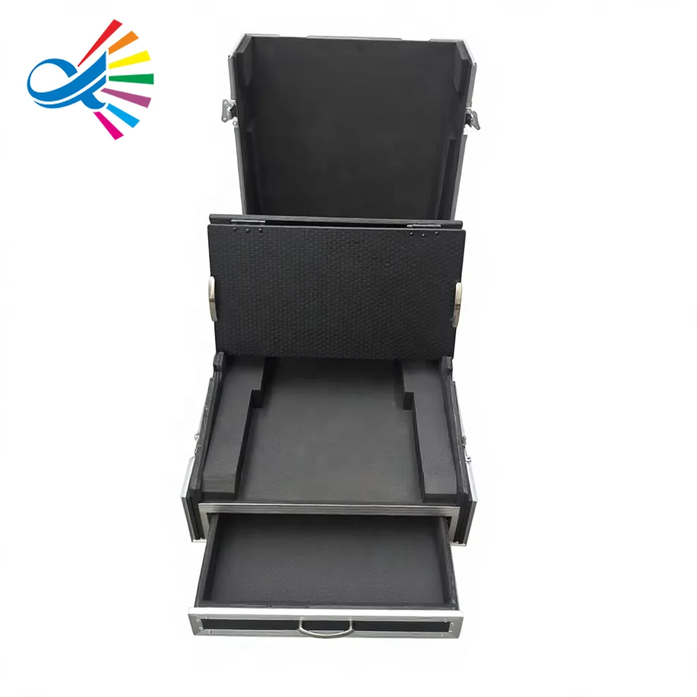 Custom High Quality Aluminum Plywood Flight Case For Avolites Titan Mobile Wing Light Controller OEM Support