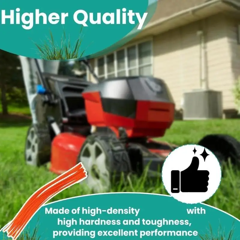 12PF 40x Nylon Grass Trimmer Line String Cord Universal Gardening Equipment 21.25Inch