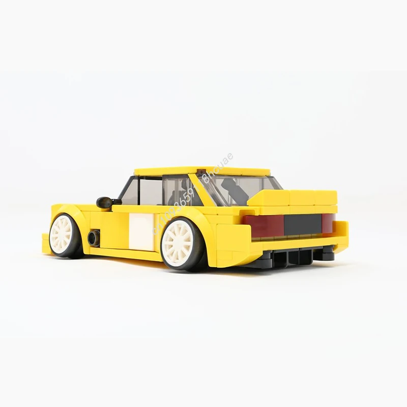 261 stücke MOC Sport Auto TransAm Cup City Champions Modell Bausteine Kinder Bildung Modulare handwerk spielzeug DIY Weihnachten geschenke