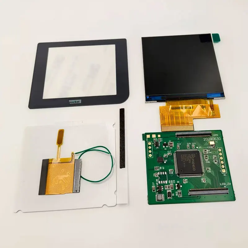 Nieuw GBP LCD-scherm, 2,6 inch originele maat IPS hoge helderheid, eenvoudige installatie voor Gameboy Pocket