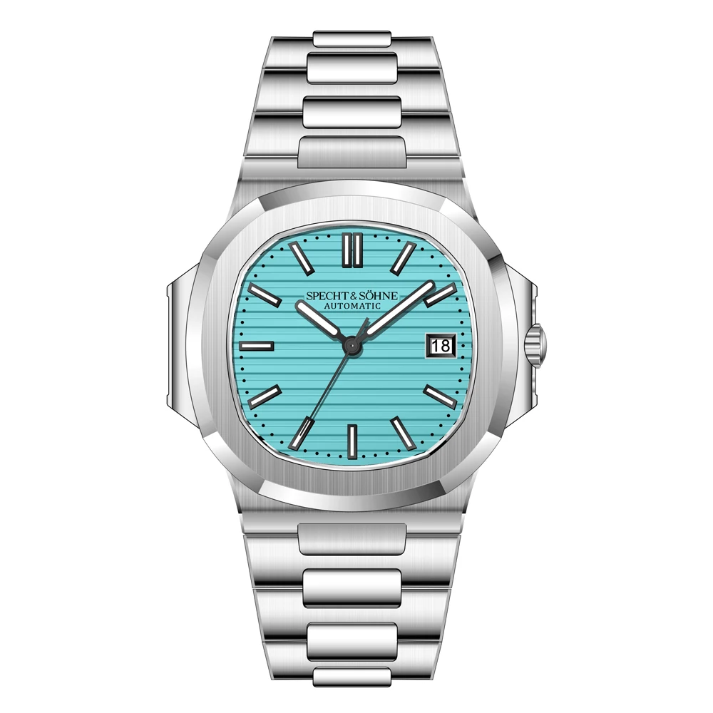 2025 Nieuwe Specht Sohne Heren Automatische Mechanische Horloges Saffierkristal Roestvrij Staal 50 M Waterdicht 5711 Horloge Voor Mannen