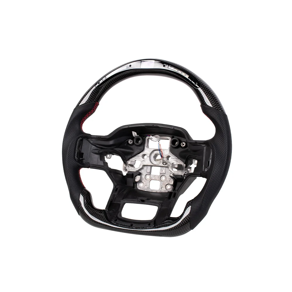 Steering Wheel For Ford F-150 Raptor LED Carbon Fiber Steering Wheel