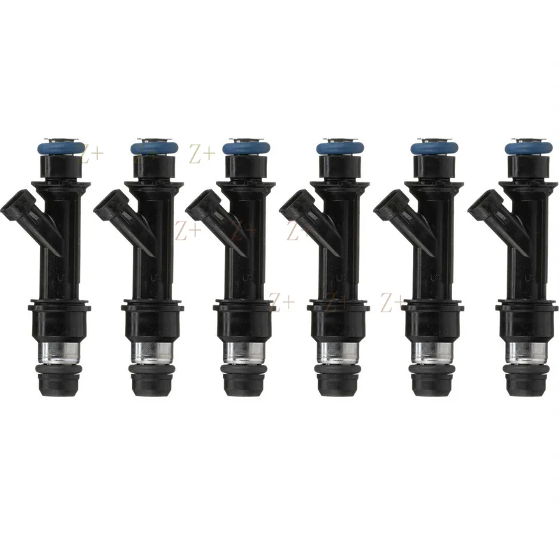 

Z+ Set of 6 Fuel Injectors FJ318 For Pontiac Aztek 3.4L V6 2001 2002 2003 2004 2005