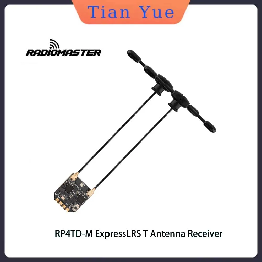 

Radiomaster RP4TD-M ExpressLRS 2,4 ГГц мини-приемник с двойной антенной True Diversity идеально подходит для высокоскоростного приема сигнала