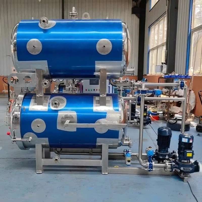 Electric Steam Water Bath Spray Retort Pot, Custom Industrial Autoclave for Sterilizing Food Bags, Jars, Glass Bottles & Cans