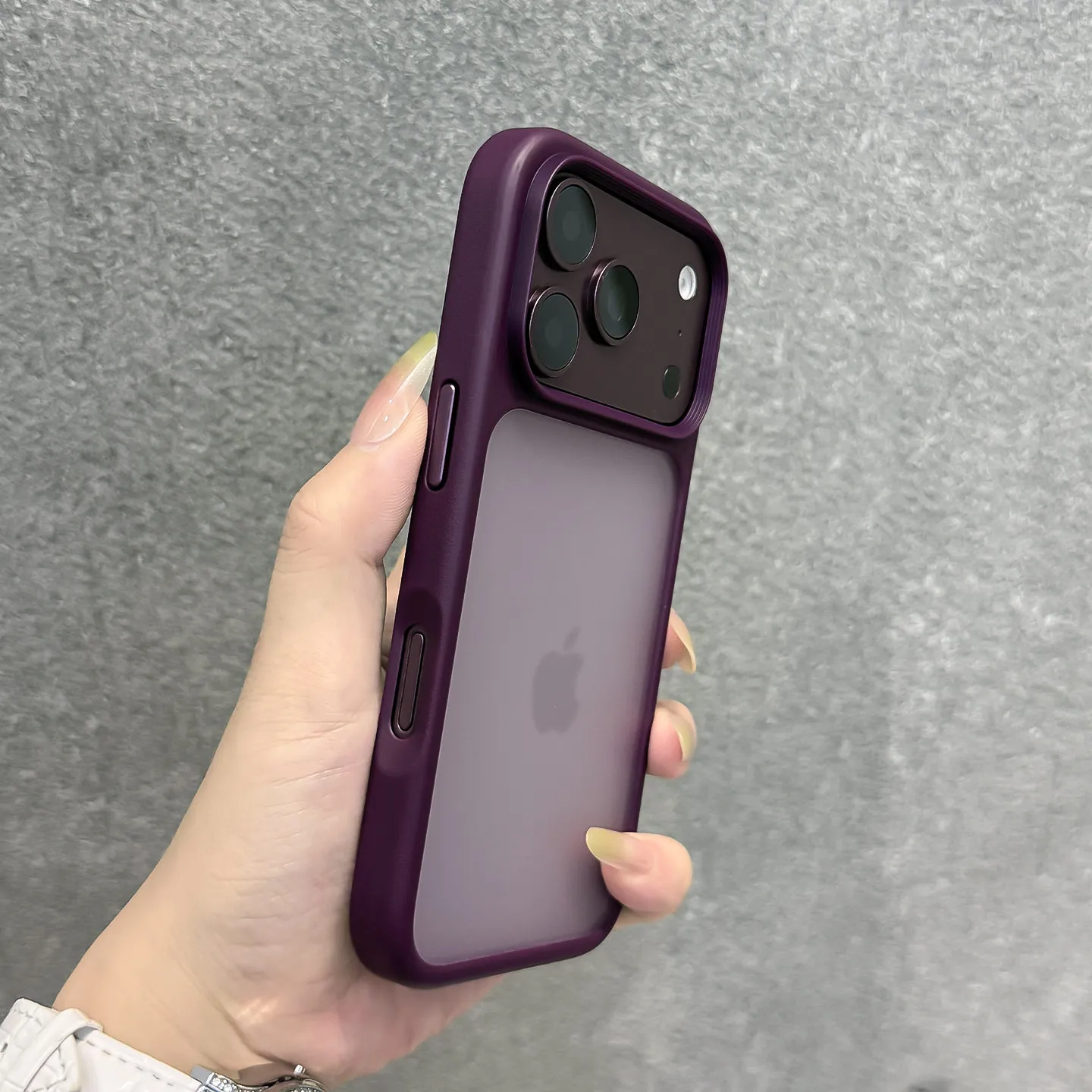 Matte Translucent Funda Frosted Phone Case For iPhone 17Pro 18Pro Max 17Pro Max Camera Lens Protection Shockproof Back Cover