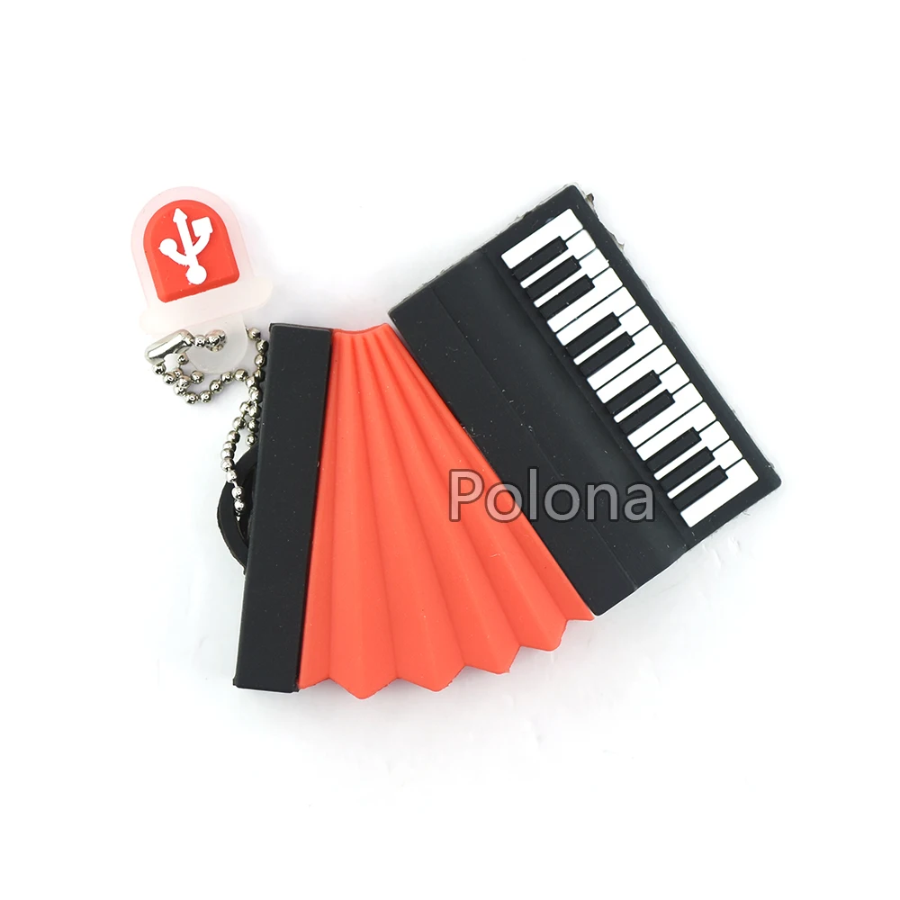 Usb Flash Drive Cartoon Mini Pendrive 4gb 8gb 16gb 32gb 64gb 128gb 256gb 512gb Musical Instruments Microphone Guitar Usb Memotia