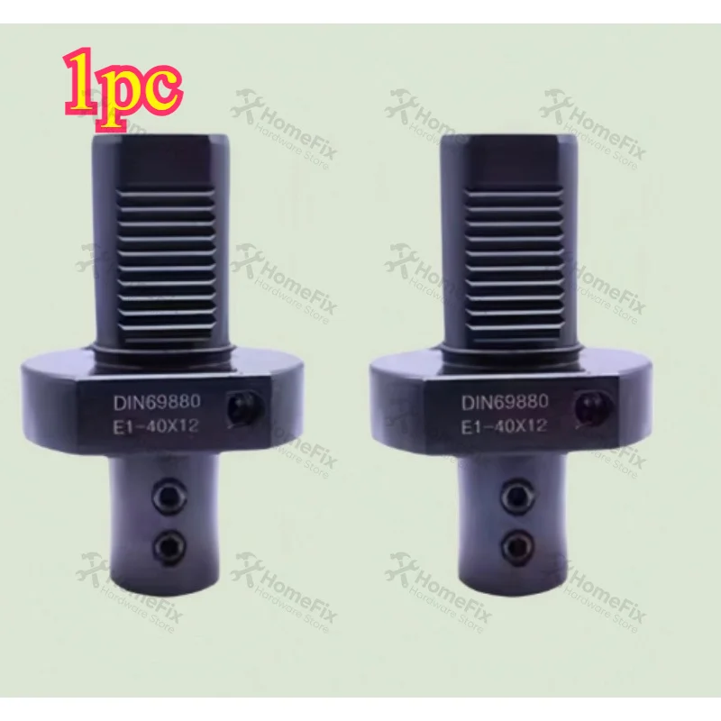 VDI E1 Inner Diameter Lathe Tool Holder E1-20/30/40/50 DIN69880 Cylindrical Shank Boring Bar Holder