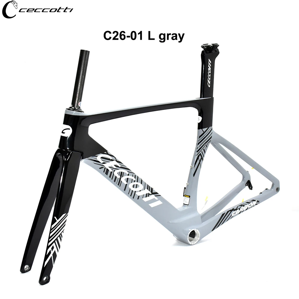 Full Carbon Bicycle Frame With Hidden Cable, Disc Brake RoadBike Frameset