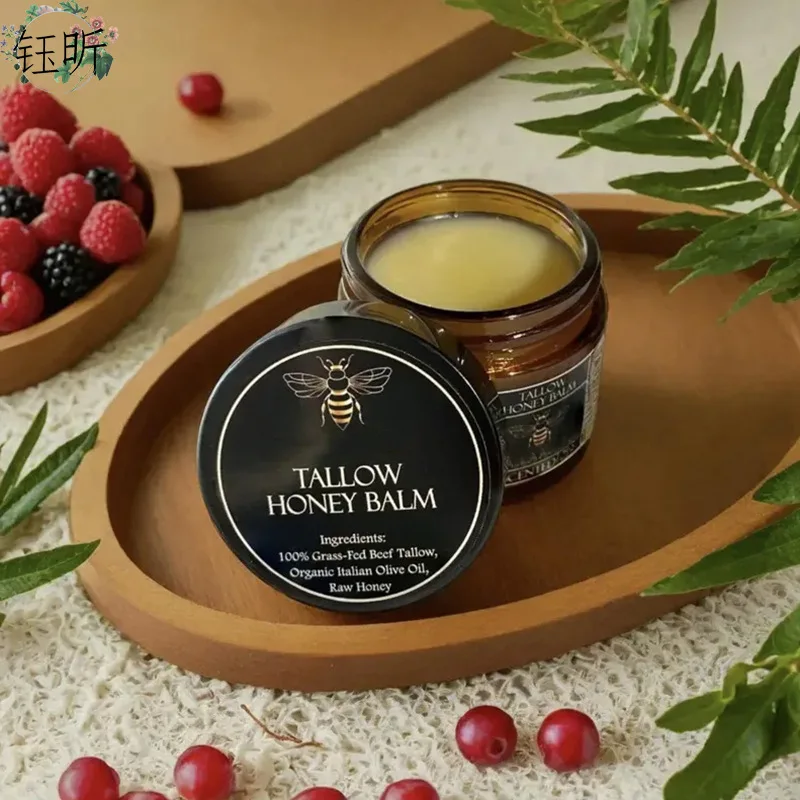 라벤더 시트러스 비프 탈로 크림 꿀 함유 깊은 보습 건조한 피부용 바디 & 페이스 모이스처라이저