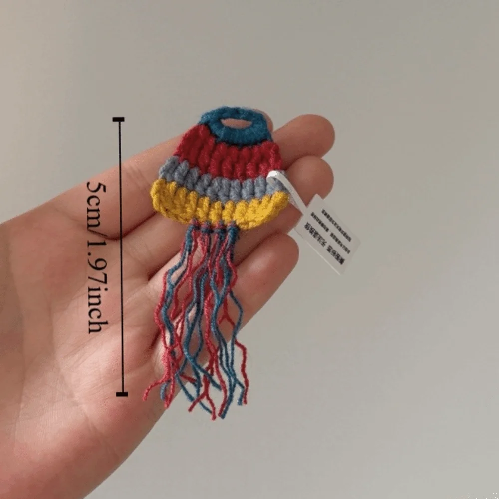 독특한 불가사리 어린애 같은 단추 장식 술 꽃 니트 가짜 넥타이 페르시 소프트 DIY 셔츠 액세서리 남여