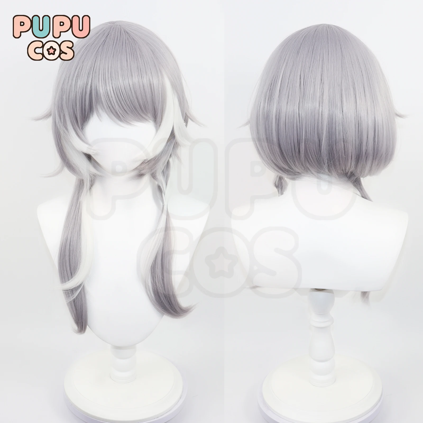 Cipher Pruik Spel Honkai: Star Rail Gradiet Pruik Cipher Cosplay Gratis Cap