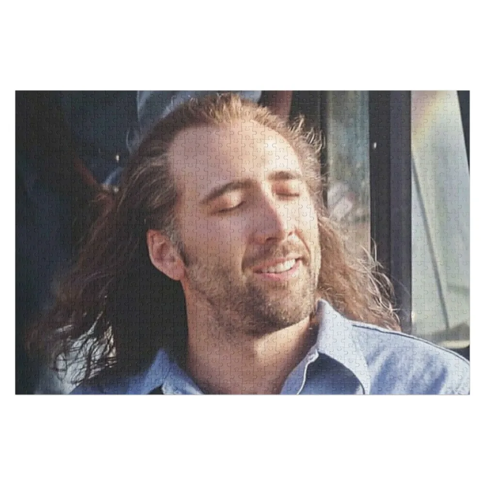 

Nicolas Cage Jigsaw Puzzle Custom Name Wood Wood Photo Personalized Scale Motors Puzzle