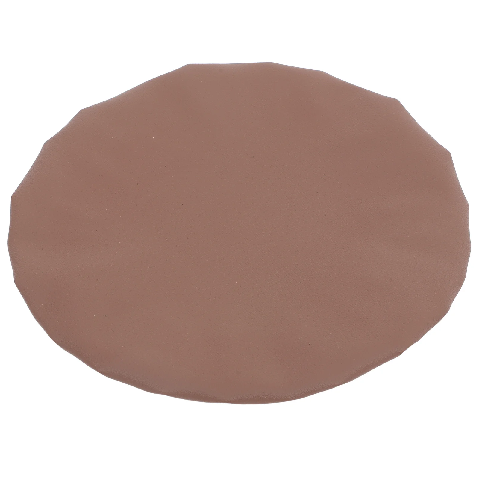 

Round Bar Stool Cover Waterproof PU Slip Resistant Footstool Chair Slipcover for Stool Diameter 34-35Cm Office Salon Chair