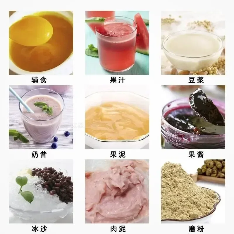 MINI Portable  juicer Blender Baby Food Milkshake Mixer Meat Grinder Multifunction Fruit Juice Maker Machine EU