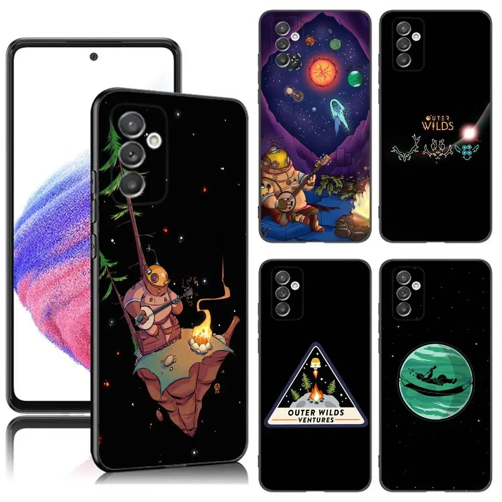 

Game O-OuterS Wilds Phone Case For Samsung S24,23,22,30,21,10,9,Ultra,Plus,Lite,FE,5G Black Soft Case