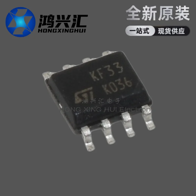 New Genuine KF33BD-TR Silkscreen KF33 SOIC-8 Fixed 1A Low Dropout Linear Regulator LDO