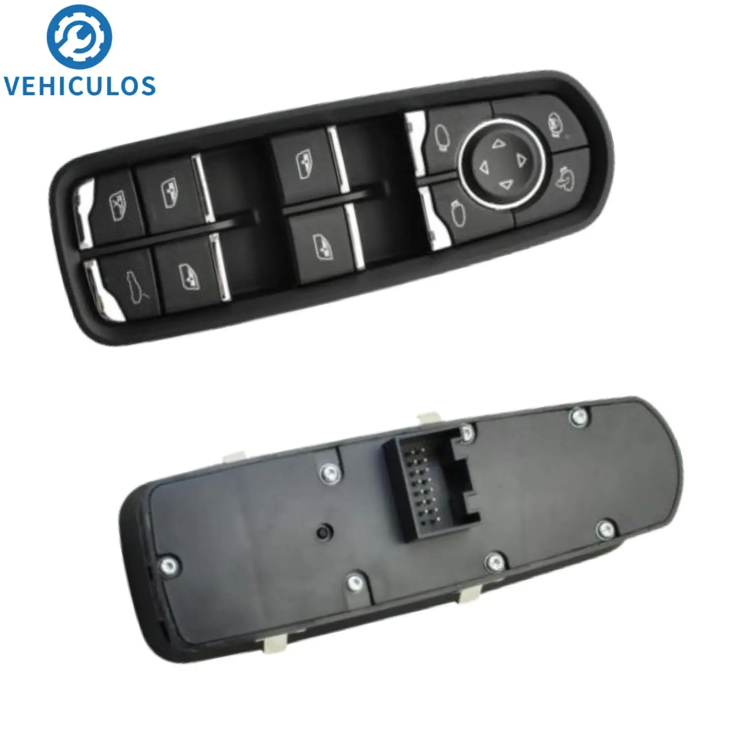 

15-контактная кнопка переключения электрического окна 7PP 959858 AEDML 7PP 959858 QDML Для Porsche Cayenne Для Porsche Panamera Для Porsche macan