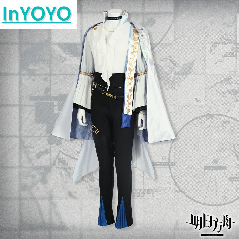 InYOYO Lumen Cosplay Costume Arknights 2023 AMBIENCE SYNESTHESIA Game Suit Handsome Uniform Halloween Party Outfit S-3XL Custom