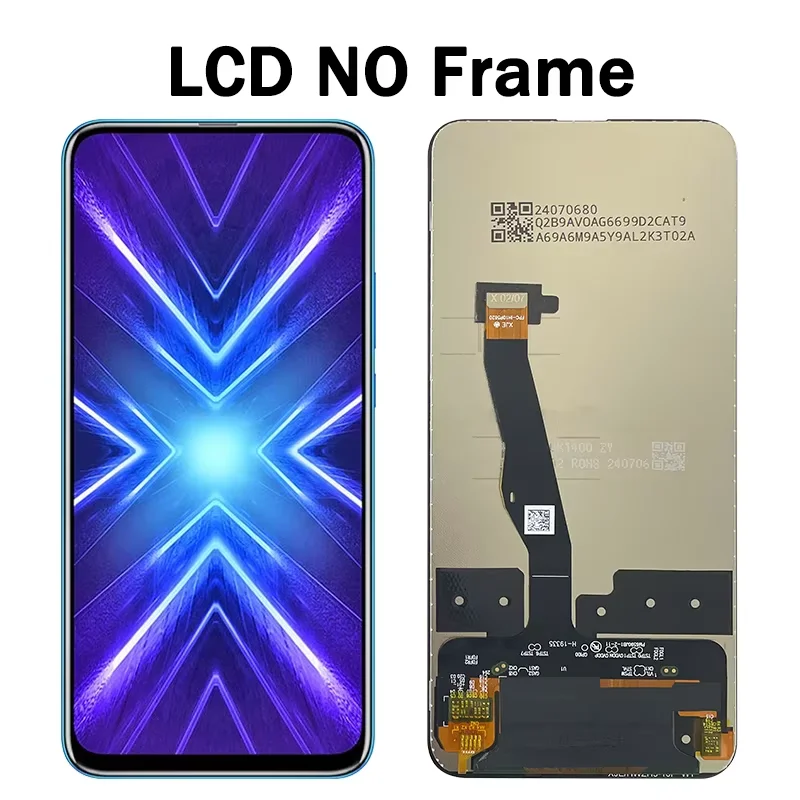 Testuj nowy 9x LCD dla Huawei Honor 9X 9 X Premium Global STK-LX1 wyświetlacz LCD ekran dotykowy Digitizer zgromadzenie + ramka — zdjęcie produktu 4