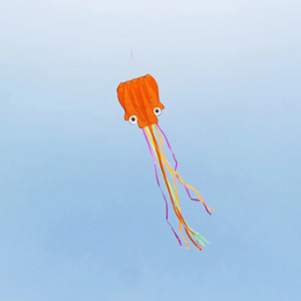 

2 Pcs Soft Octopus Kite Eyes-catching Large for Chidren Outdoor Activity Lightweight
