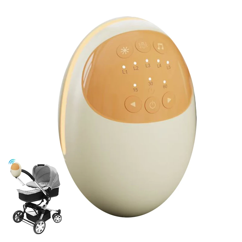 

Электрическое устройство для успокоения младенцев: белый шум, Bluetooth, вибрация и таймер — идеальное средство для улучшения сна