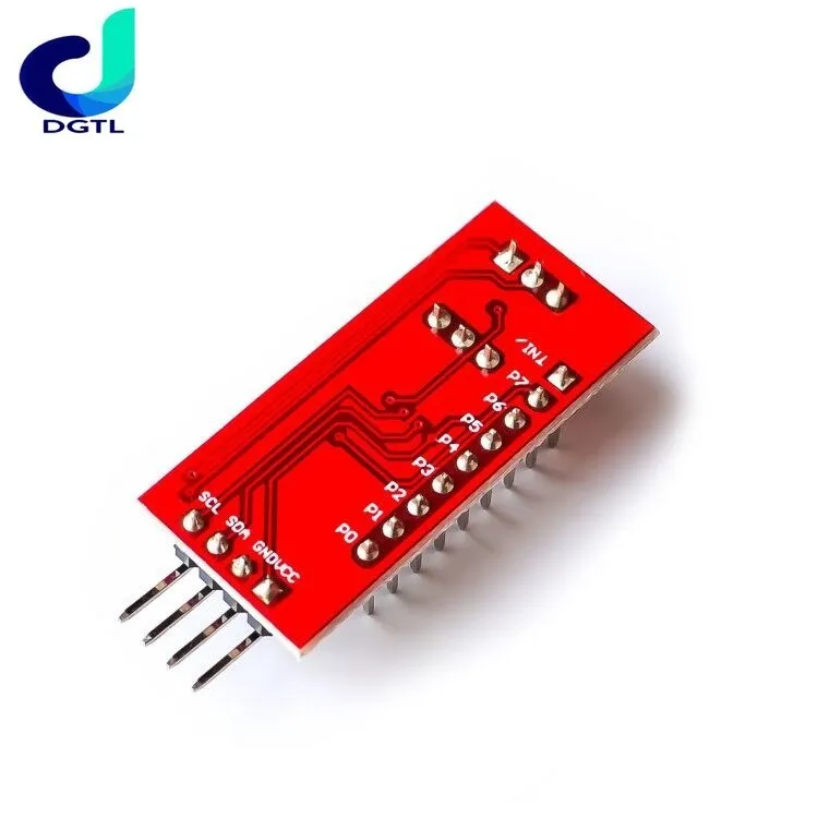 Interface Suporte Cascading Módulo Estendido, PCF8574T I O para I2C Porto, Arduino