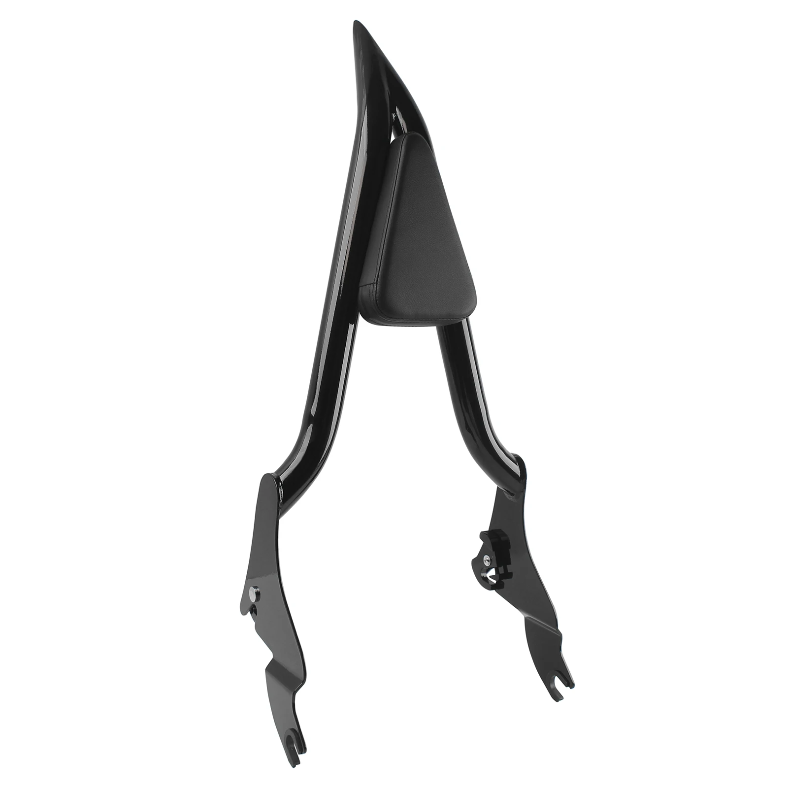 22'' Motorcycle Passenger Backrest Black Sissy Bar For Harley Touring Road King Electra Glide Street Glide Road Glide 2009-2022 view 2