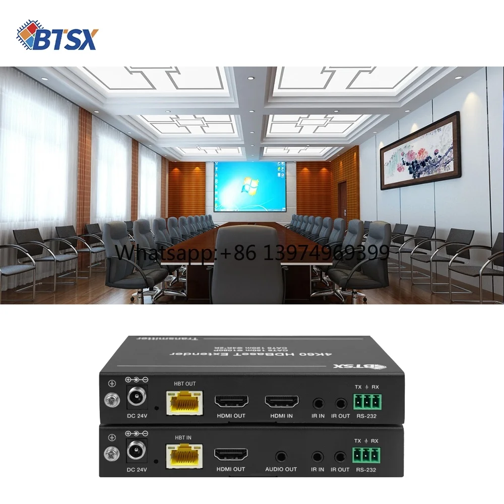 HDR10+  PoC Transmitter Receiver Extender Lengthen Power Efficient HDR Stunning Visuals