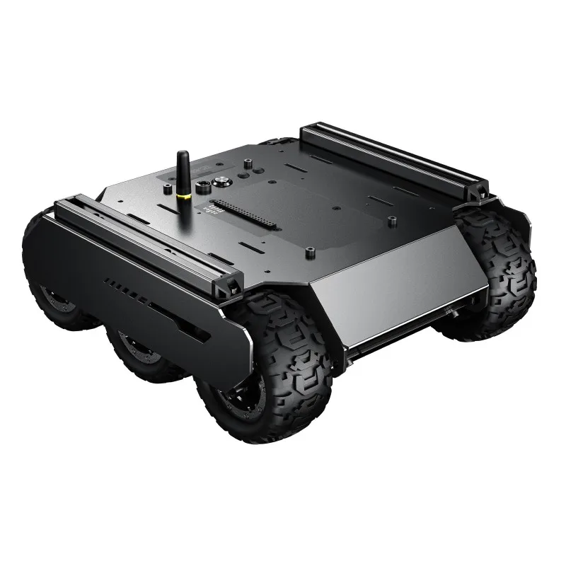 Flexible And Expandable 6x4 Off-Road UGV, With Extension Rails and ESP32 Slave Computer, 6 wheels 4WD Mobile Robot